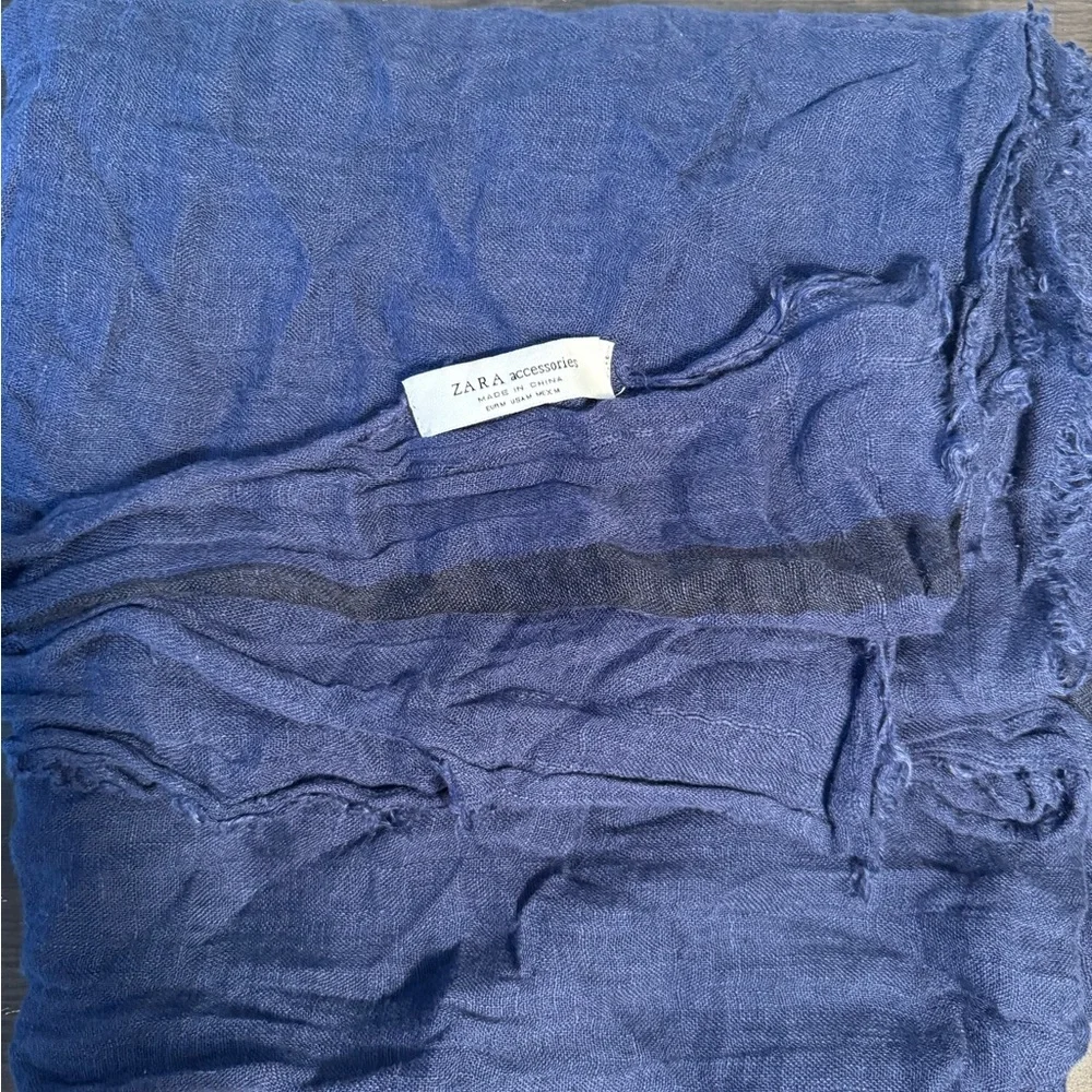 Zara Blue Men's Scarf